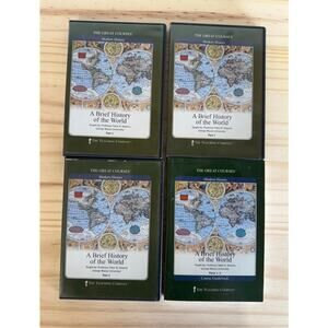 The Great Courses A Brief History of the World Audio Cds Course Guidebook